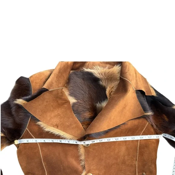 100% Sheepskin Reversible Jacket Medium - Picture 12 of 12